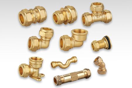 HS100 - Brass Compression Fittings