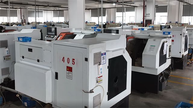 Semi-automatic CNC workshop