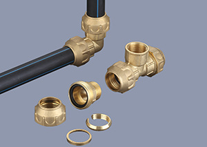 HS130 - Heavy Duty Brass Compression Fittings