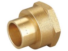 Brass End Feed Straight Coupler