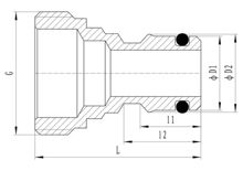 Male Tap Adapter, HS320-005