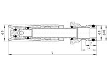 Light Duty Adjustable Spray Nozzle, HS320-009