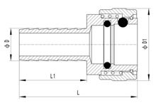 Quick Connector with Hose Barb, HS320-020